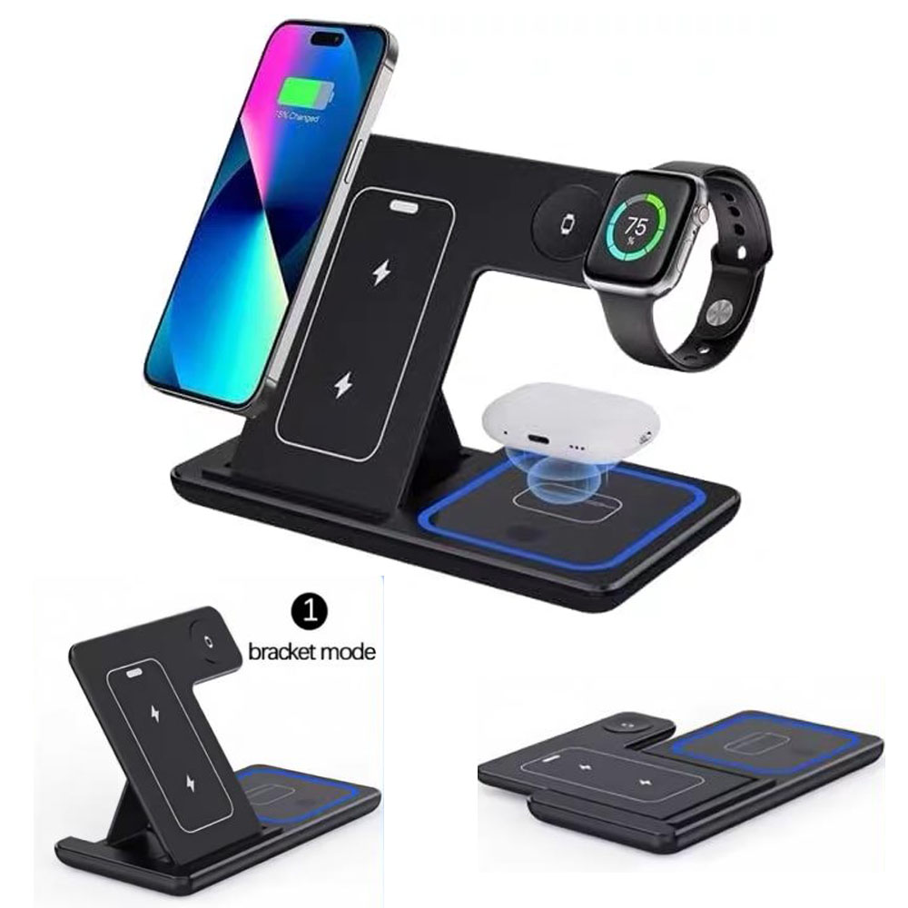 Watch 7 Smartwatch Iphone - Schnelles kabelloses Ladegerät, Ladestation 3-in-1 mit