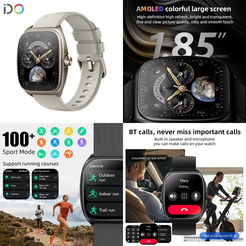 Watch Smartwatch - 2025 Modische Herren-Smartwatch vom Hersteller mit