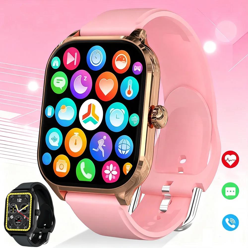 Watch Smart Y68 - Sport-Smartwatch für Damen und Herren, HD-Bildschirm,
