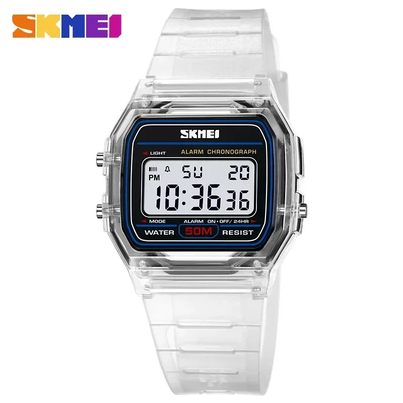 Tide Watch Surf - SKMEI 2056 Transparent TPU Strap Damen