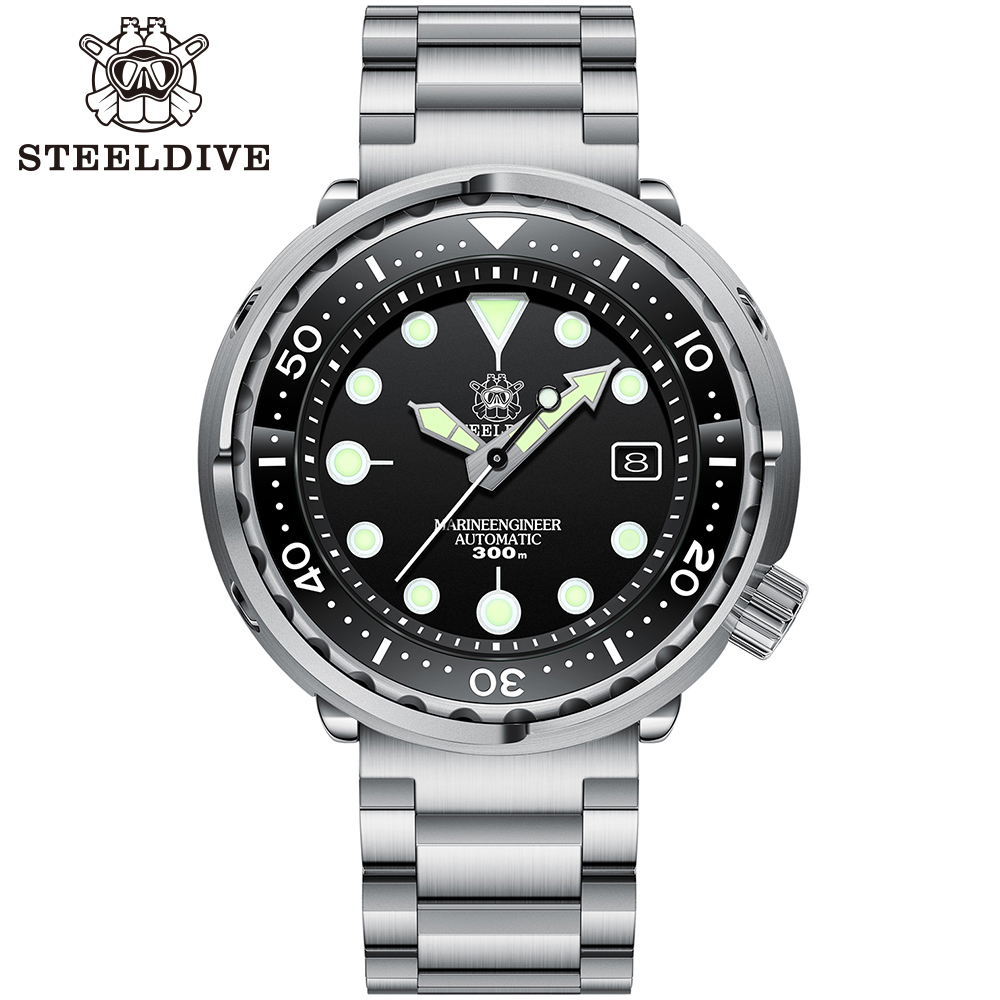 Seiko Watch Prospex - Steel dive offizielle SD1975 Mode Thunfisch