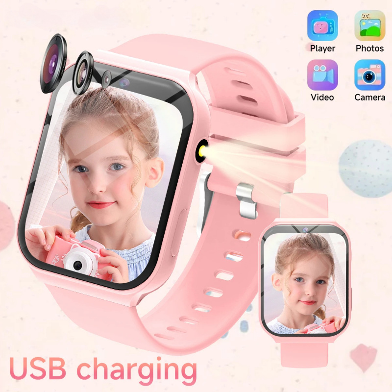 Smartwatch Watches Birthday Gift For Boys - Neue Smartwatches für Kinder, Schlafüberwachung, HD-Kamera,