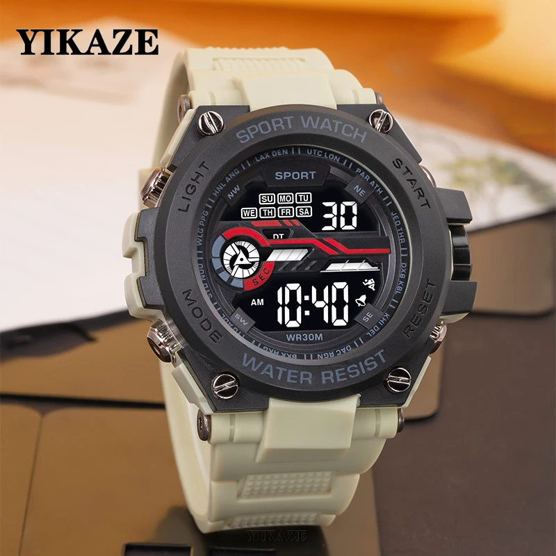 Tide Watch Surf - YIKAZE Herren Sportuhr Wasserdicht Mann Sportuhren