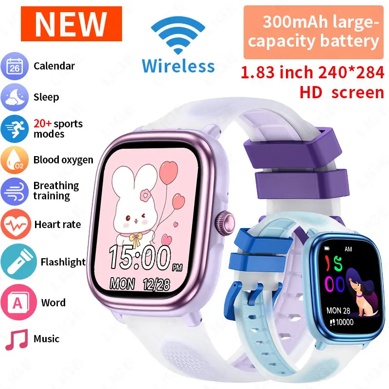 Smartwatch Watches Birthday Gift For Boys - LIGE Smartwatch für Kinder, Jungen, Kinderuhr,