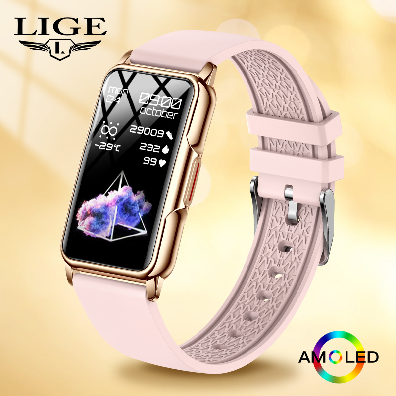 Watches Ladies Smartwatch - LIGE Schrittzähler Bluetooth Anruf Smart Watch