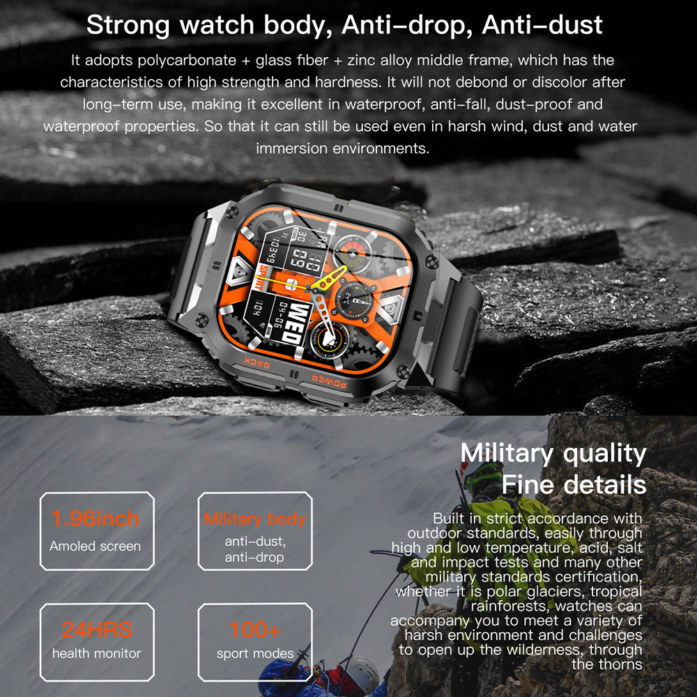 K61 Pro Smart Uhr Männer Fraue – Smartwatch Digital Watches For Men Bewertung und Preis