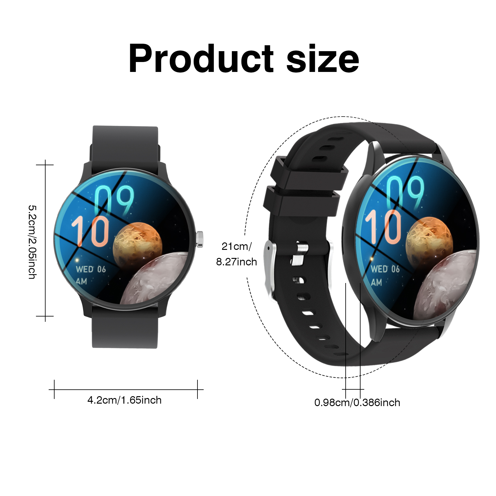 1,65-Zoll-Smartwatch mit Vollb – Watch 7 Smartwatch Iphone Bewertung und Preis
