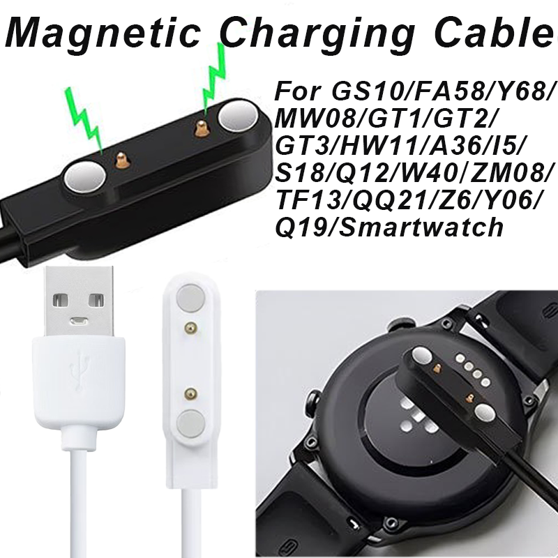 Magnetisches Smartwatch-Ladeka – Watch Smart Y68 Bewertung und Preis