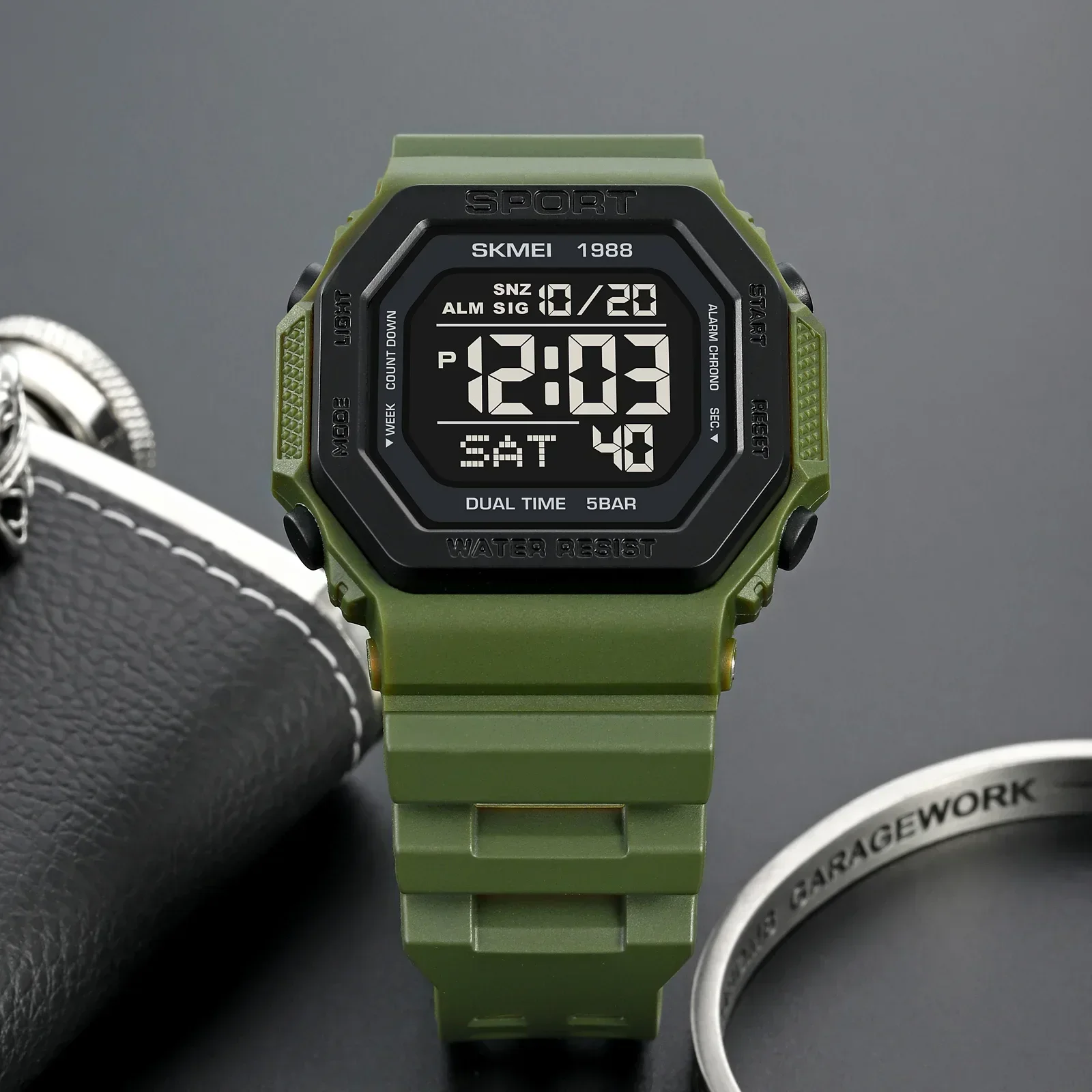 Skmei 1988 Herren-Militär-Coun – Tide Watch Surf Bewertung und Preis
