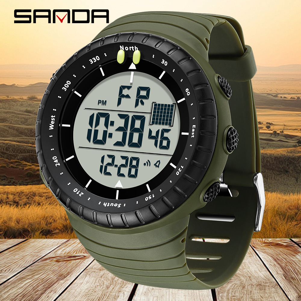 SANDA Neue 6256 Herren Elektro – Tide Watch Surf Bewertung und Preis