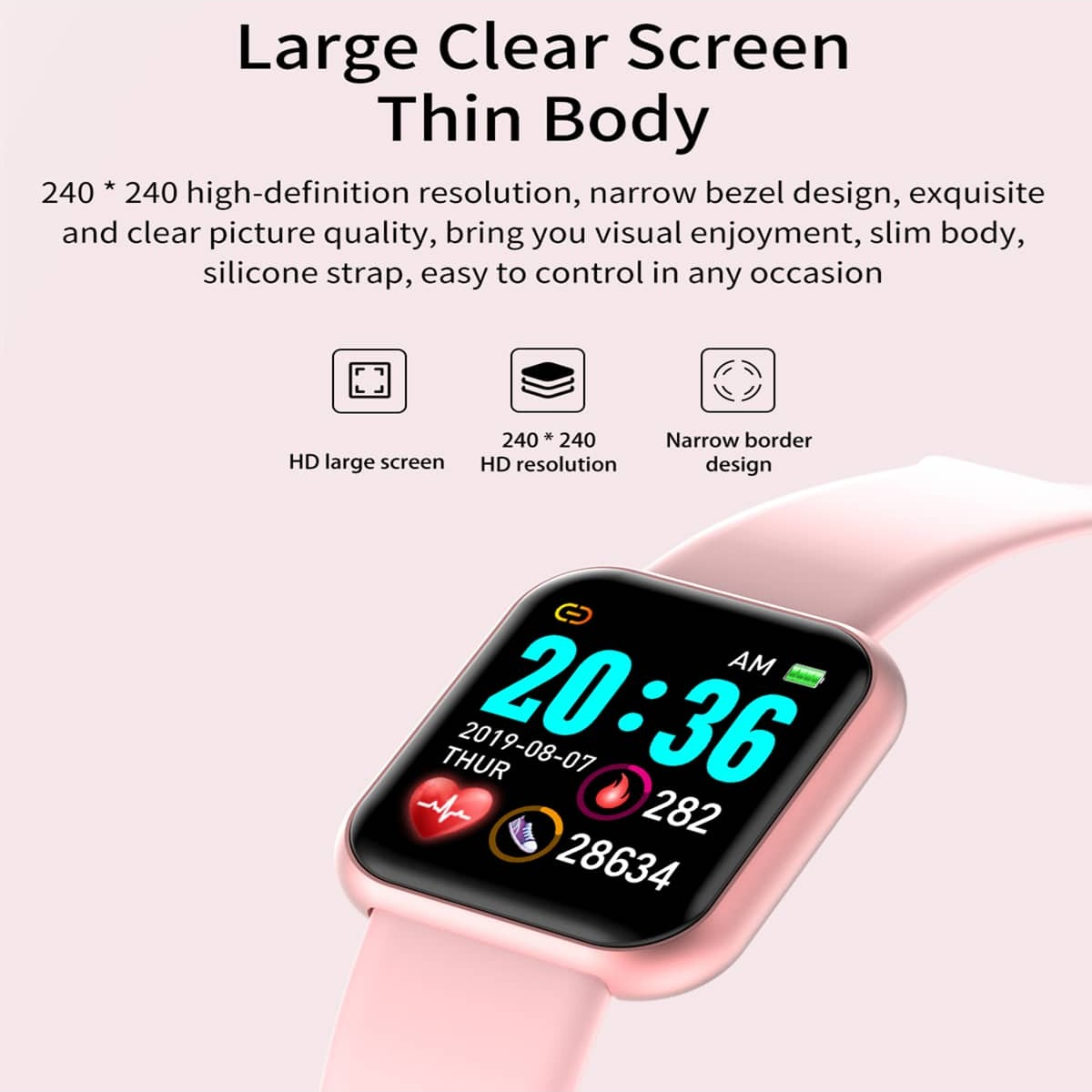 Smartwatch Nachricht erinnern  – Watch Smart Y68 Bewertung und Preis