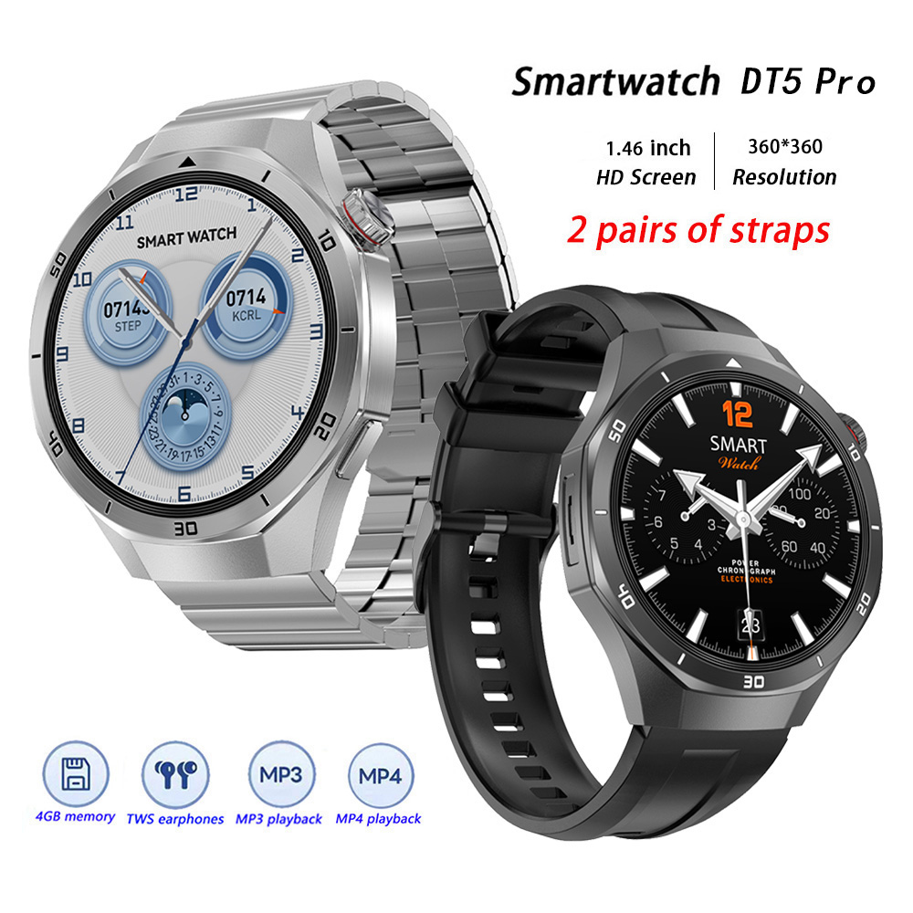 DT5 Pro Smartwatch für Männer  – Smartwatch Digital Watches For Men Bewertung und Preis