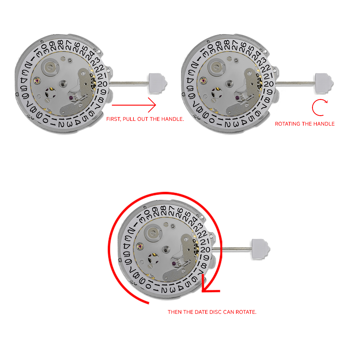 Das chinesische NH35-Uhrwerk k – Watch Movement Rotor Bewertung und Preis