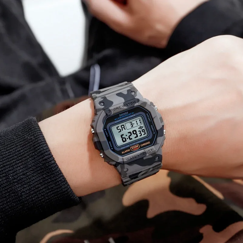 SKMEI 1628 Luxus Digitale Männ – Tide Watch Surf Bewertung und Preis