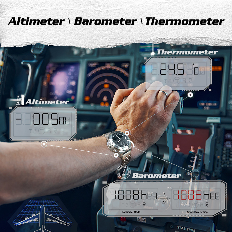 NORTH EDGE Herren Outdoor Digi – Smartwatch Digital Watches For Men Bewertung und Preis