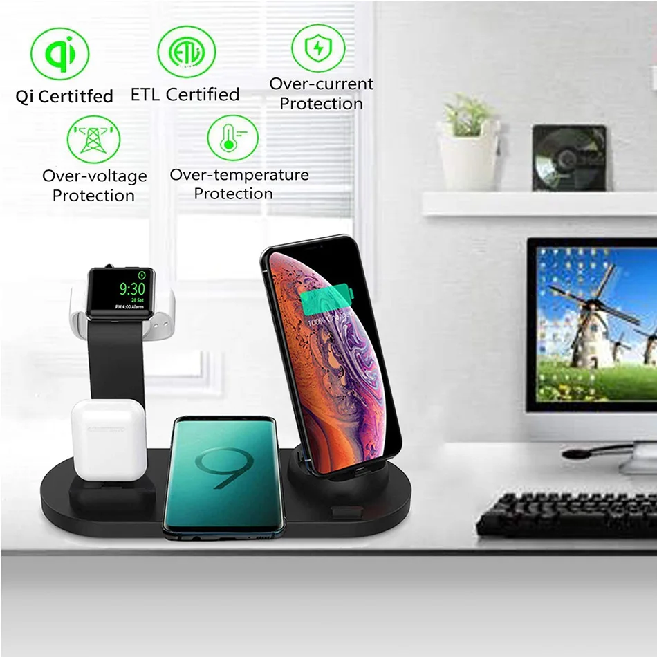 15W 7-in-1 kabelloses Ladegerä – Watch 7 Smartwatch Iphone Bewertung und Preis