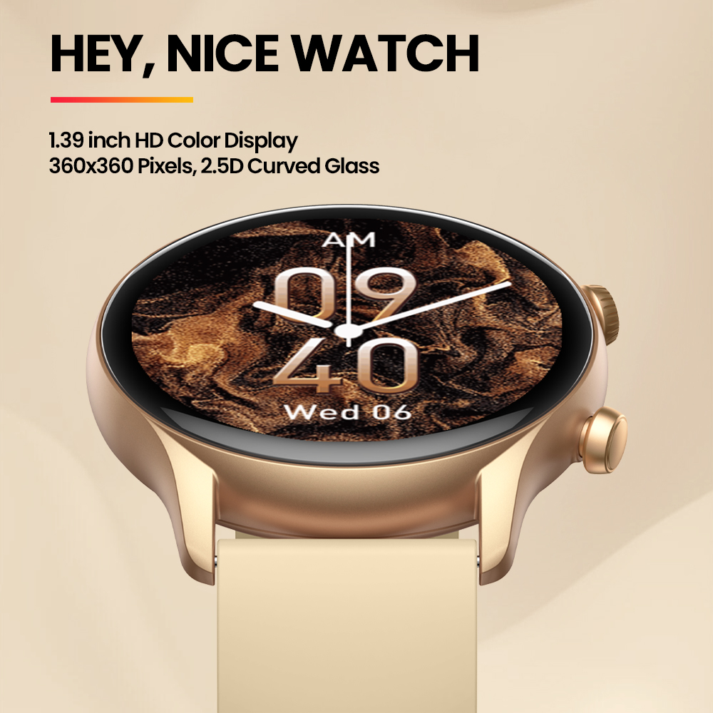Neue zeblaze btalk 3 plus Spra – Watches Ladies Smartwatch Bewertung und Preis